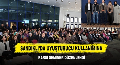 Sandıklı’da Uyuşturucu Kullanımına Karşı Seminer Düzenlendi