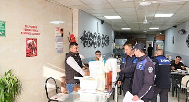 Sandıklı Zabıta Ekiplerinden Lokantalara Denetim