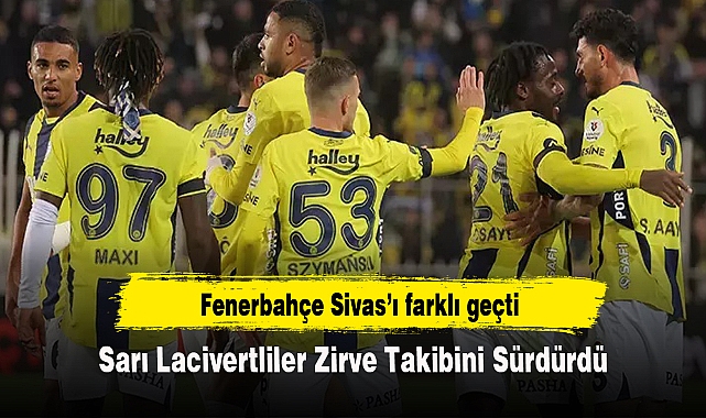 Sarı Lacivertliler Zirve Takibini Sürdürdü
