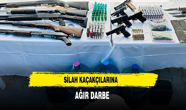 Silah Kaçakçılarına Ağır Darbe