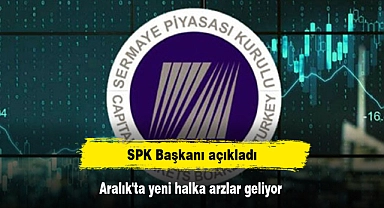 SPK Başkanı açıkladı: Aralık'ta yeni halka arzlar geliyor