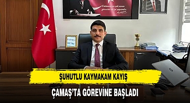 Şuhutlu Kaymakam Kayış Çamaş’ta Görevine Başladı