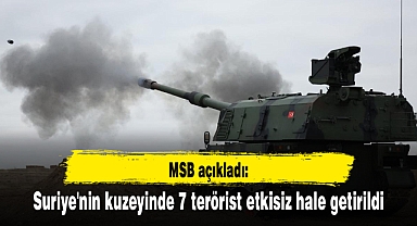 Suriye'nin kuzeyinde 7 terörist etkisiz hale getirildi
