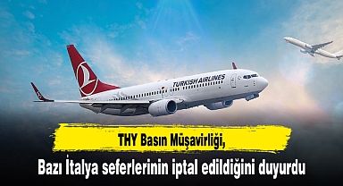 THY'nin bazı İtalya seferleri iptal edildi