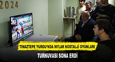 TINAZTEPE YURDU'NDA 90'LAR NOSTALJİ OYUNLARI TURNUVASI SONA ERDİ