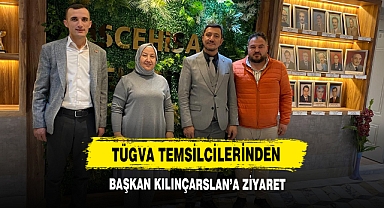TÜGVA Temsilcilerinden Başkan Kılınçarslan’a Ziyaret