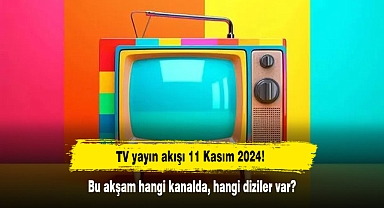 TV yayın akışı 11 Kasım 2024! Bu akşam hangi kanalda, hangi diziler var?