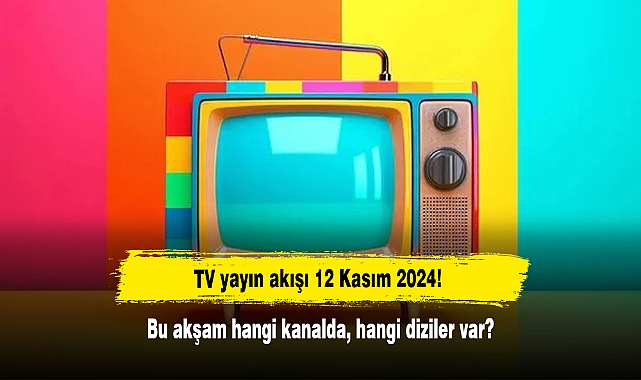 TV yayın akışı 12 Kasım 2024! Bu akşam hangi kanalda, hangi diziler var?