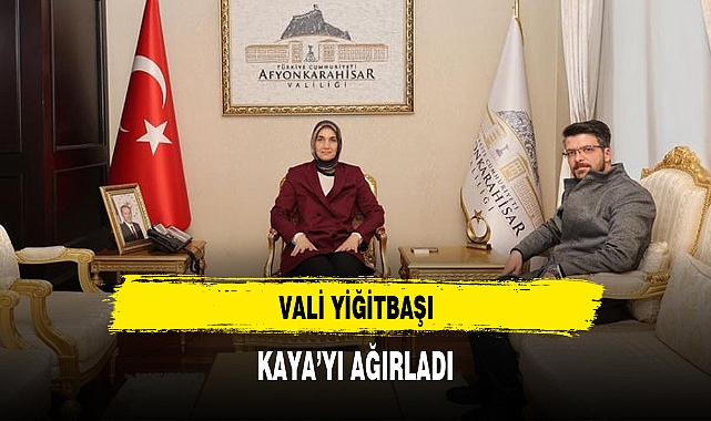 VALİ YİĞİTBAŞI, KAYA’YI AĞIRLADI