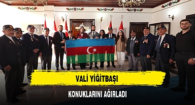 VALİ YİĞİTBAŞI KONUKLARINI AĞIRLADI