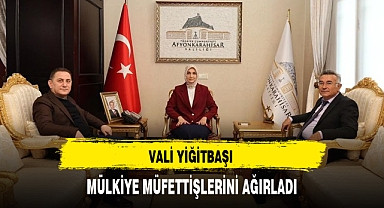 VALİ YİĞİTBAŞI MÜLKİYE MÜFETTİŞLERİNİ AĞIRLADI