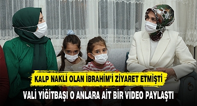 VALİ YİĞİTBAŞI O ANLARA AİT BİR VİDEO PAYLAŞTI