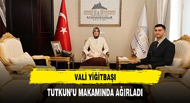 VALİ YİĞİTBAŞI, TUTKUN’U MAKAMINDA AĞIRLADI