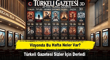Vizyonda Bu Hafta Neler Var? Türkeli Gazetesi Sizler İçin Derledi