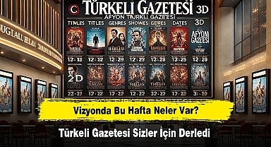 Vizyonda Bu Hafta Neler Var? Türkeli Gazetesi Sizler İçin Derledi