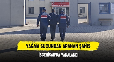 Yağma Suçundan Aranan Şahıs İscehisar’da Yakalandı