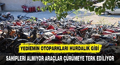 YEDİEMİN OTOPARKLARI HURDALIK GİBİ