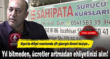 Yıl bitmeden, ücretler artmadan ehliyetinizi alın!