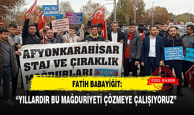 "YILLARDIR BU MAĞDURİYETİ ÇÖZMEYE ÇALIŞIYORUZ"