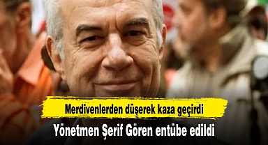 Yönetmen Şerif Gören entübe edildi