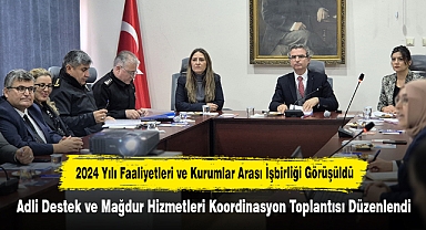 2024 Yılı Faaliyetleri ve Kurumlar Arası İşbirliği Görüşüldü: Afyonkarahisar’da Adli Destek ve Mağdur Hizmetleri Koordinasyon Toplantısı Düzenlendi