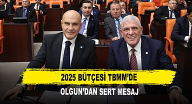 2025 Bütçesi TBMM’de Olgun’dan Sert Mesaj
