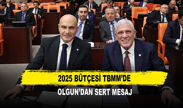 2025 Bütçesi TBMM’de Olgun’dan Sert Mesaj