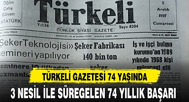 3 NESİL İLE SÜREGELEN 74 YILLIK BAŞARI