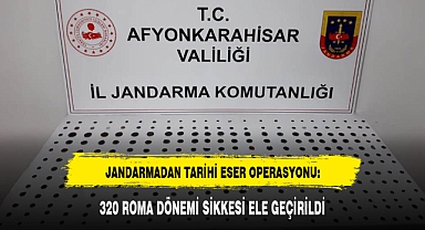 320 ROMA DÖNEMİ SİKKESİ ELE GEÇİRİLDİ