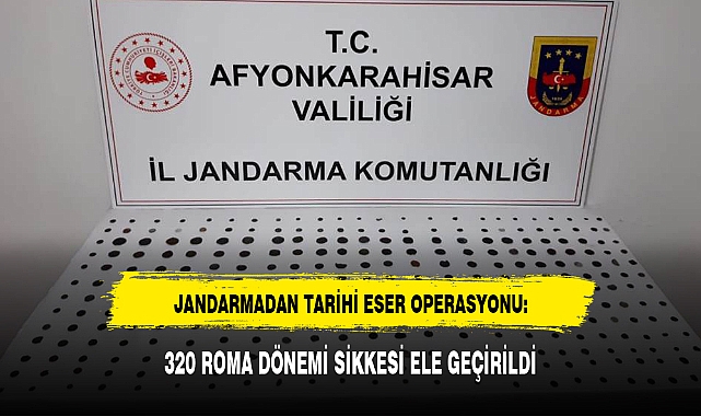 320 ROMA DÖNEMİ SİKKESİ ELE GEÇİRİLDİ