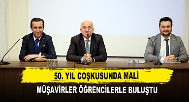 50. Yıl Coşkusunda Mali Müşavirler Öğrencilerle Buluştu