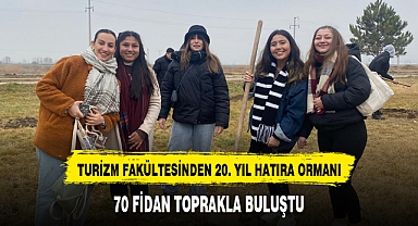 70 FİDAN TOPRAKLA BULUŞTU