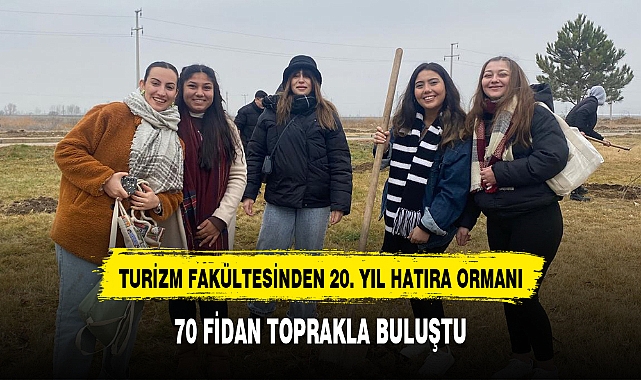 70 FİDAN TOPRAKLA BULUŞTU