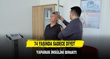 74 Yaşında Sadece Diyet Yaparak İnsülini Bıraktı