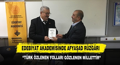 AFYAŞAD Başkanı Günay: “Türk Özlenen Yolları Gözlenen Millettir”