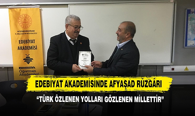 AFYAŞAD Başkanı Günay: “Türk Özlenen Yolları Gözlenen Millettir”