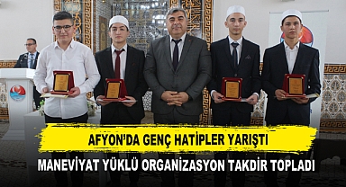 Afyon’da Genç Hatipler Yarıştı Maneviyat Yüklü Organizasyon Takdir Topladı