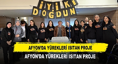 Afyon’da Yürekleri Isıtan Proje Gençler Büyükleriyle Buluşuyor