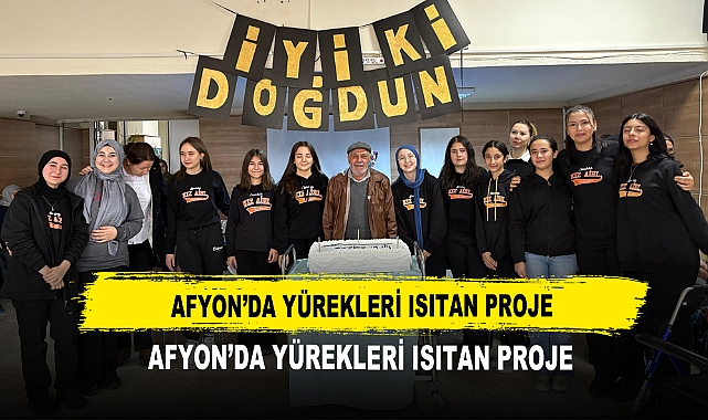 Afyon’da Yürekleri Isıtan Proje Gençler Büyükleriyle Buluşuyor