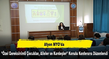 Afyon MYO'da