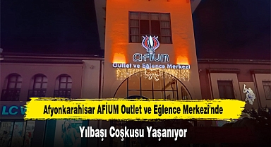 Afyonkarahisar AFİUM Outlet ve Eğlence Merkezi'nde, Yılbaşı Coşkusu Yaşanıyor
