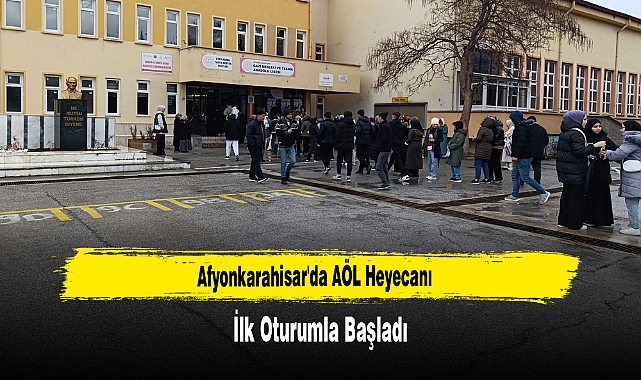Afyonkarahisar'da AÖL Heyecanı İlk Oturumla Başladı