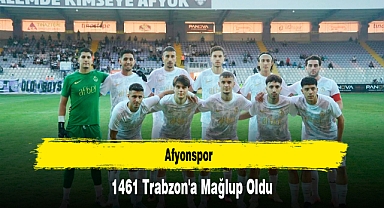 Afyonspor, 1461 Trabzon'a Mağlup Oldu