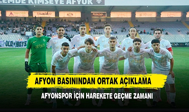 Afyonspor İçin Harekete Geçme Zamanı
