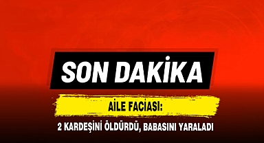 Aile Faciası: 2 Kardeşini Öldürdü, Babasını Yaraladı