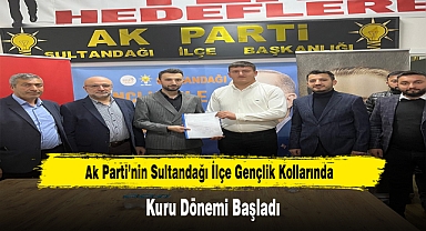 Ak Parti’nin Sultandağı İlçe Gençlik Kollarında, Kuru Dönemi Başladı