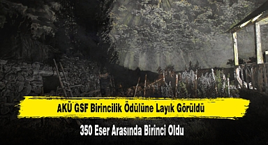 AKÜ GSF Birincilik Ödülüne Layık Görüldü