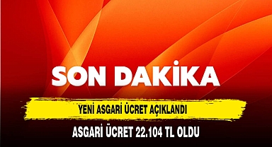 Asgari Ücret 22.104 TL Oldu