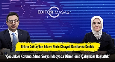 Bakan Göktaş’tan Sıla ve Narin Cinayeti Davalarına Destek: “Çocukları Koruma Adına Sosyal Medyada Düzenleme Çalışması Başlattık”
