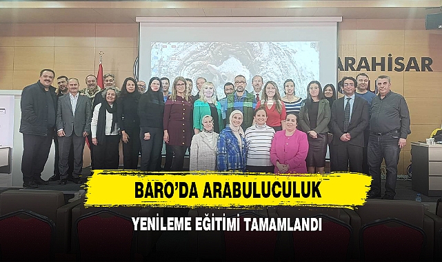 Baro’da Arabuluculuk Yenileme Eğitimi Tamamlandı